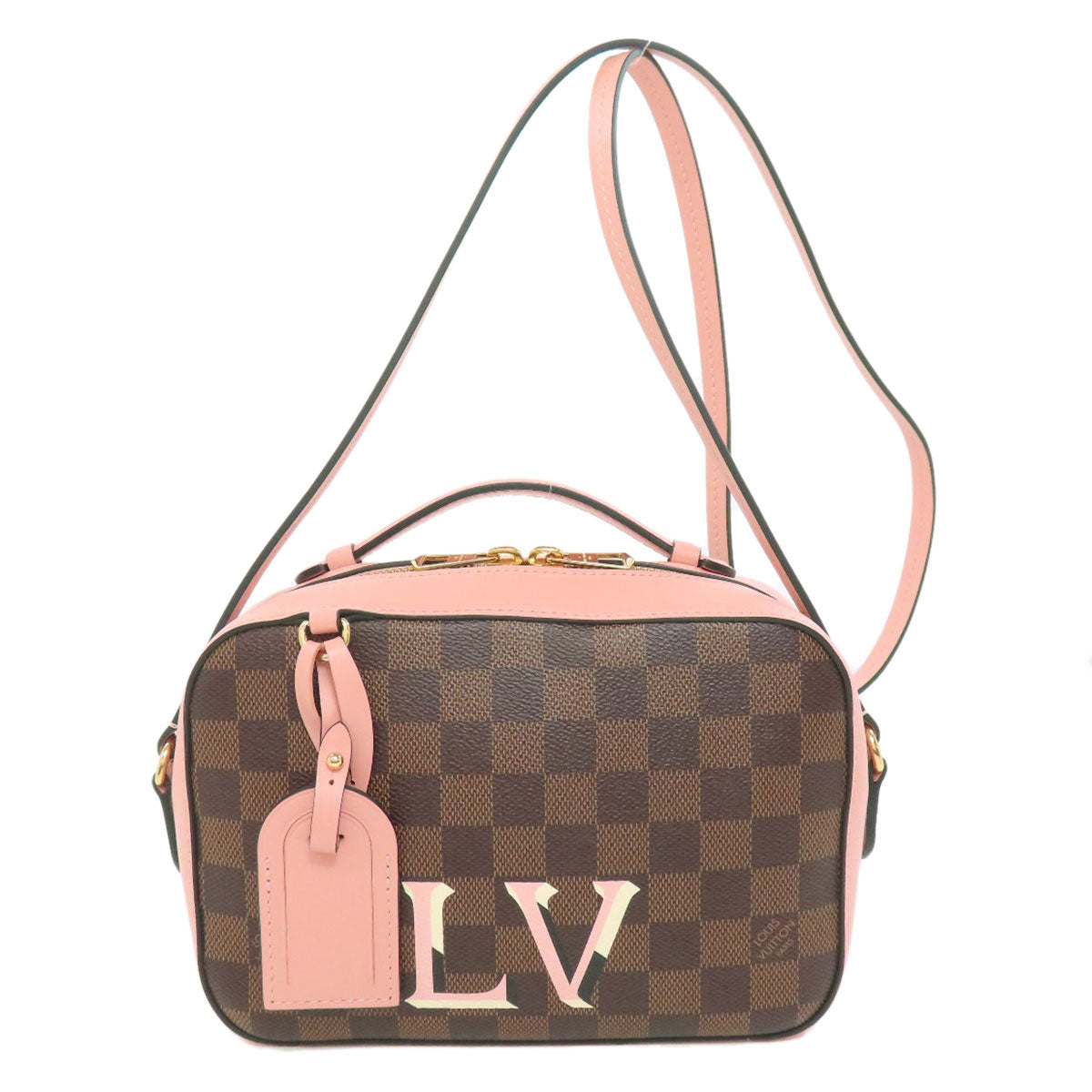 LOUIS VUITTON Shoulder Bag N40179 Damier canvas Brown Santa Monica