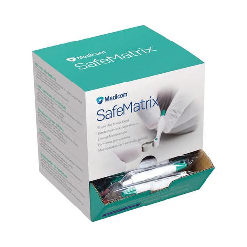 FOCUS Medicom 30050 SafeMatrix Dental Matrix Bands 4.5mm Narrow Green 50/Bx