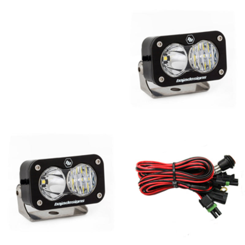 Baja Designs S2 Pro Series LED Light Pods Driving Combo Pattern   Pair