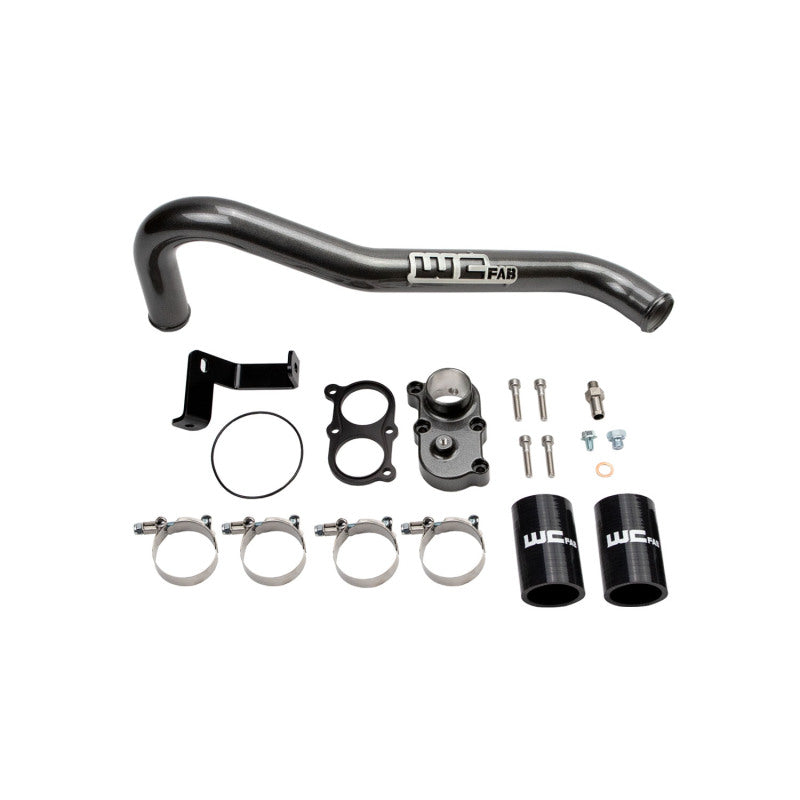 Wehrli WCFab 2006 2010 Duramax LBZ/LMM Thermostat Housing Kit   Candy Teal