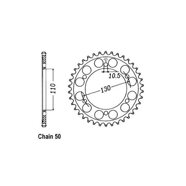 JT SPROCKETS JT Rear Sprocket 479.45   Yamaha: 06 14  FZ1, FZ1 Fazer ABS ; 04 05, 06 08  YZF R1; 04 05  YZF R1