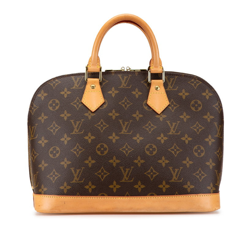 2604 Louis Vuitton Monogram Alma Handbag Brown
