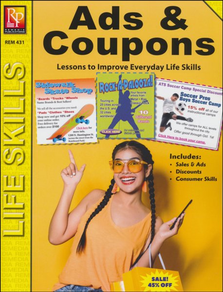 REMEDIA PUBLICATIONS Life Skills: Ads & Coupons