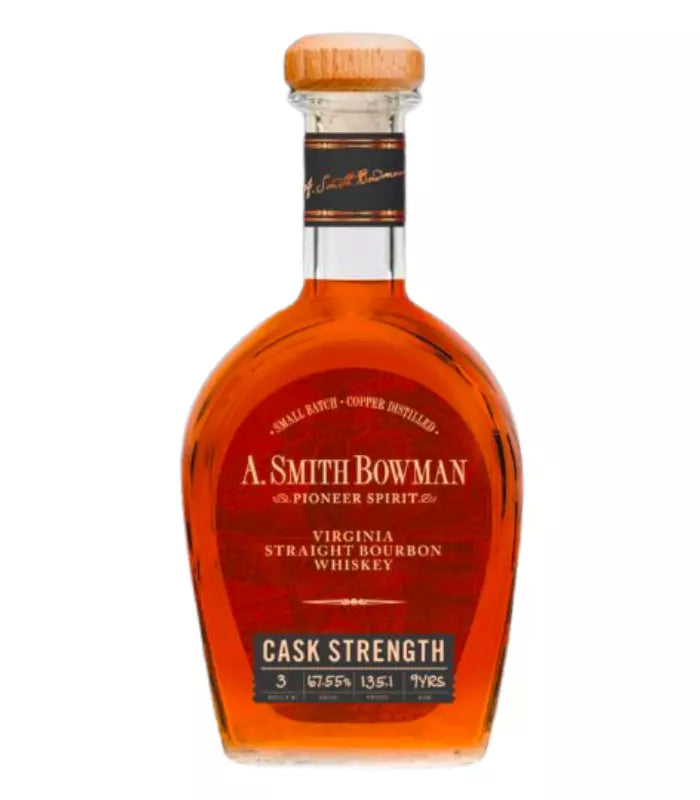 A. Smith Bowman Cask Strength Batch 3 Virginia Straight Bourbon 750mL