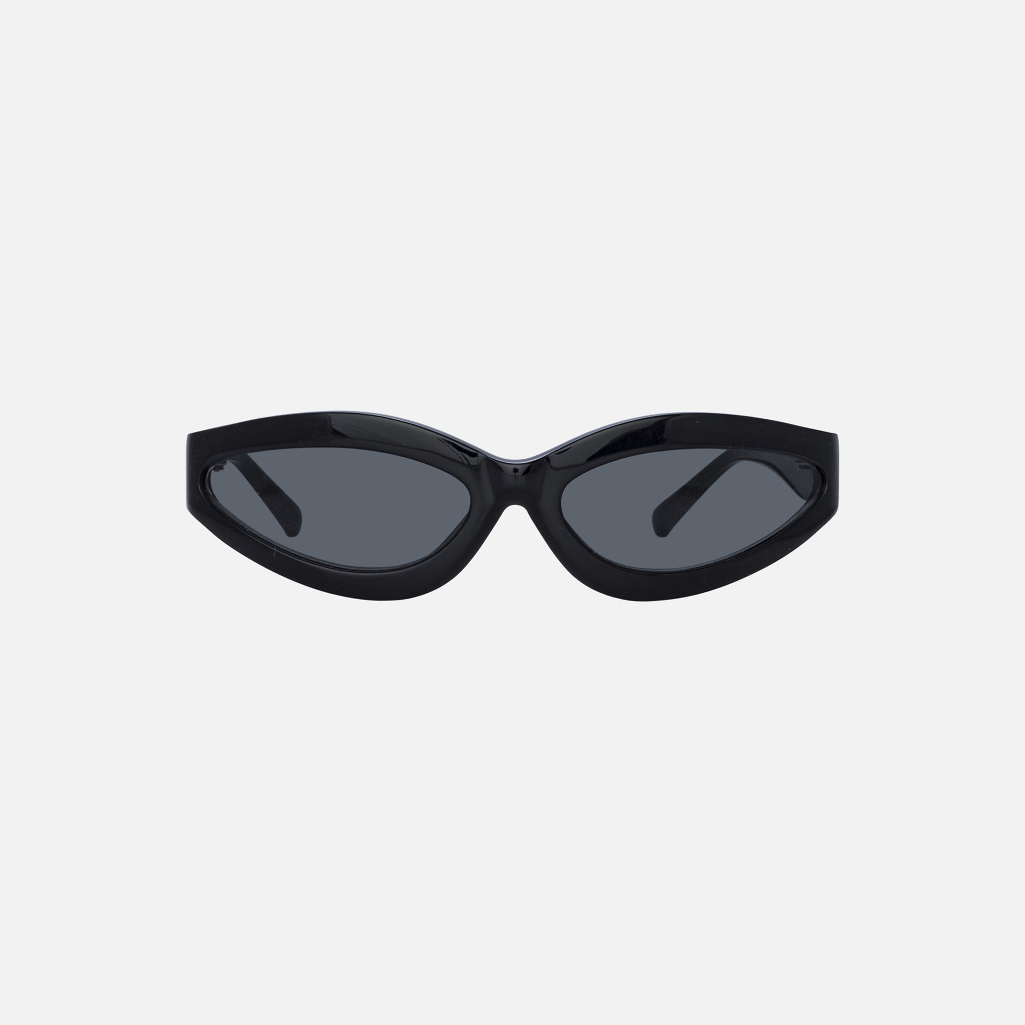 The Attico 56 Frame Sunglasses   Black