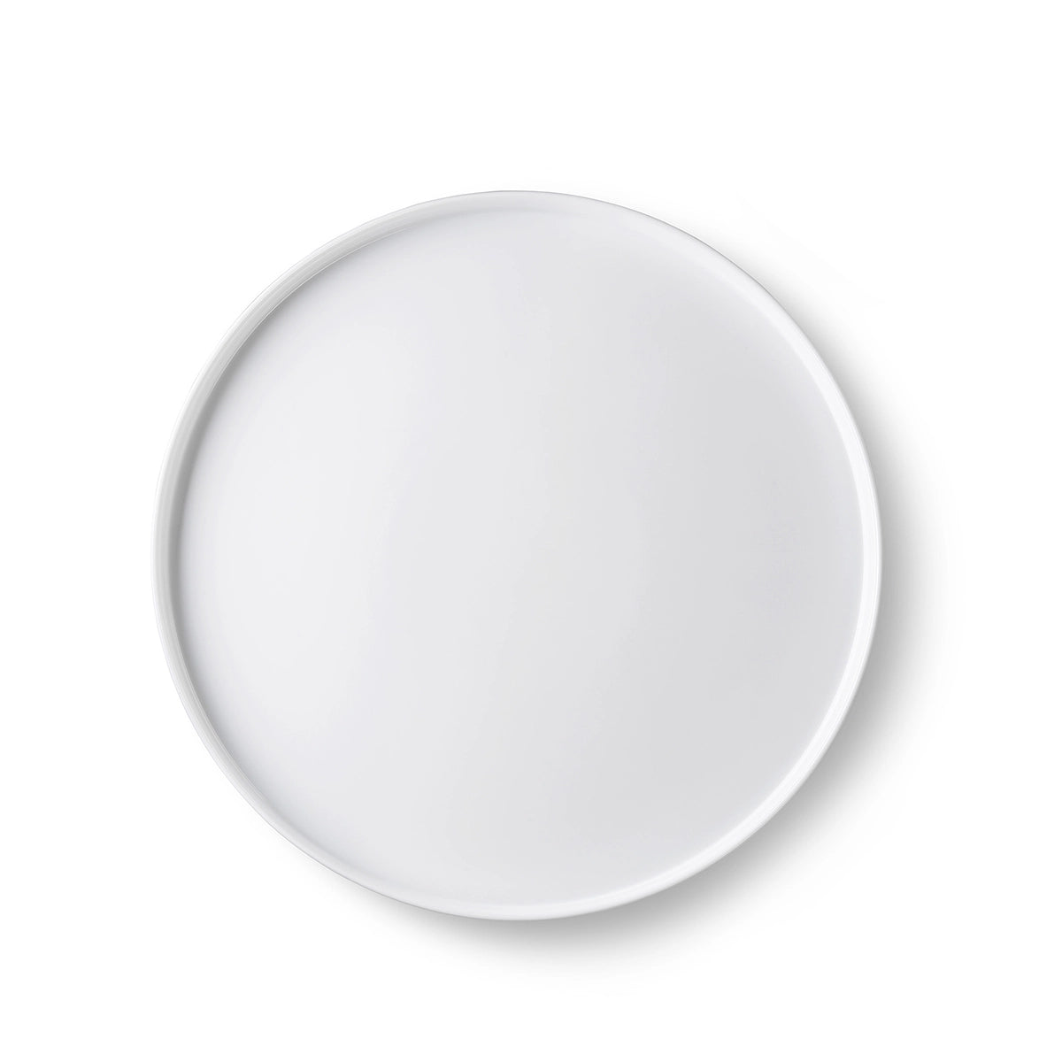 BORMIOLI ROCCO Alta Cucina 10.5" x 0.75" Opal Glass Medium Stacking Plate (Set of 12)