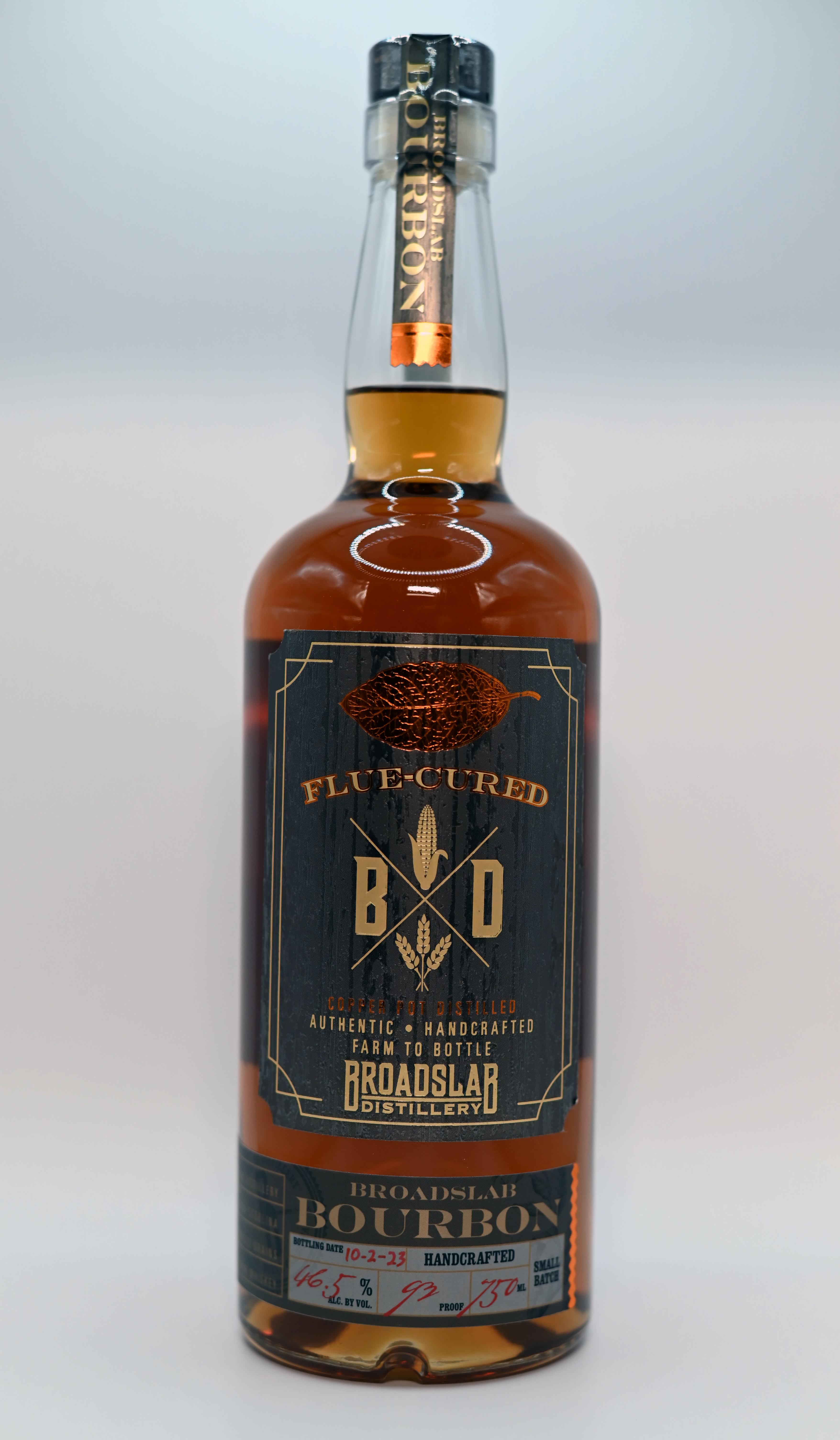 BROADSLAB DISTILLERY Broadslab Flue Cured Bourbon