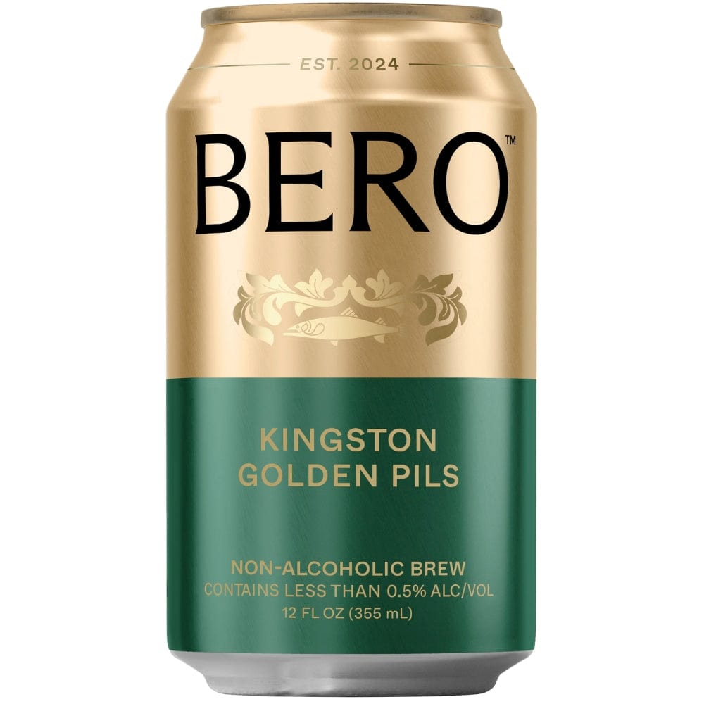 Bero Kingston Golden Pils By Tom Holland   Non Alcoholic Beer