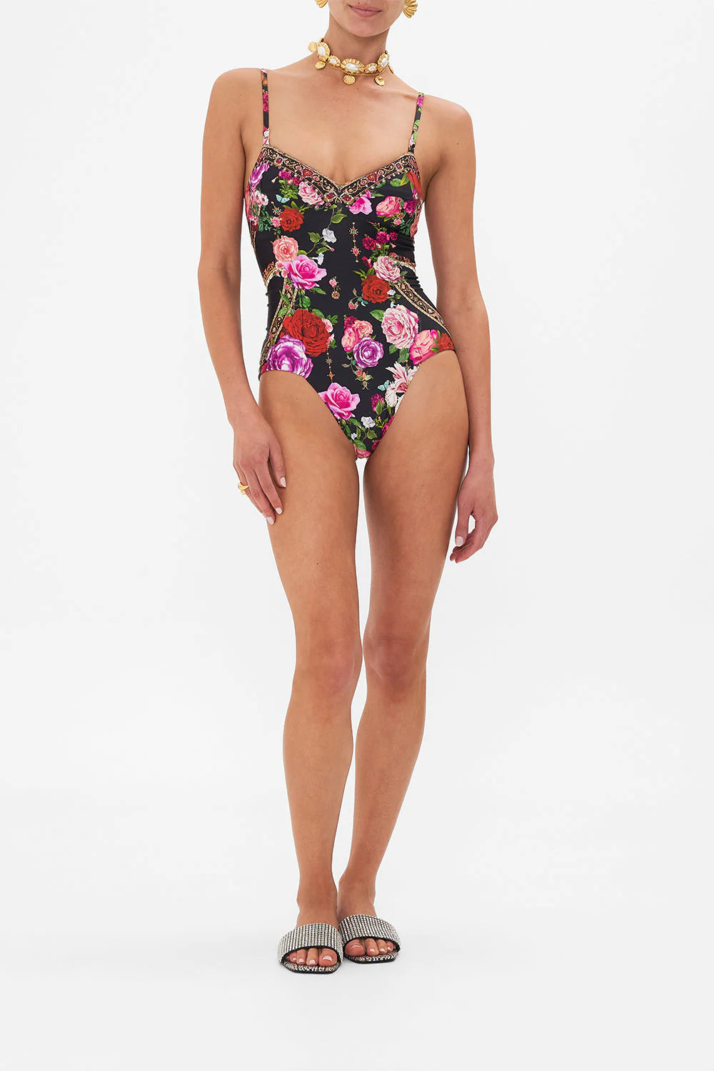 Panelled One Piece Reservation For Love   Camilla
