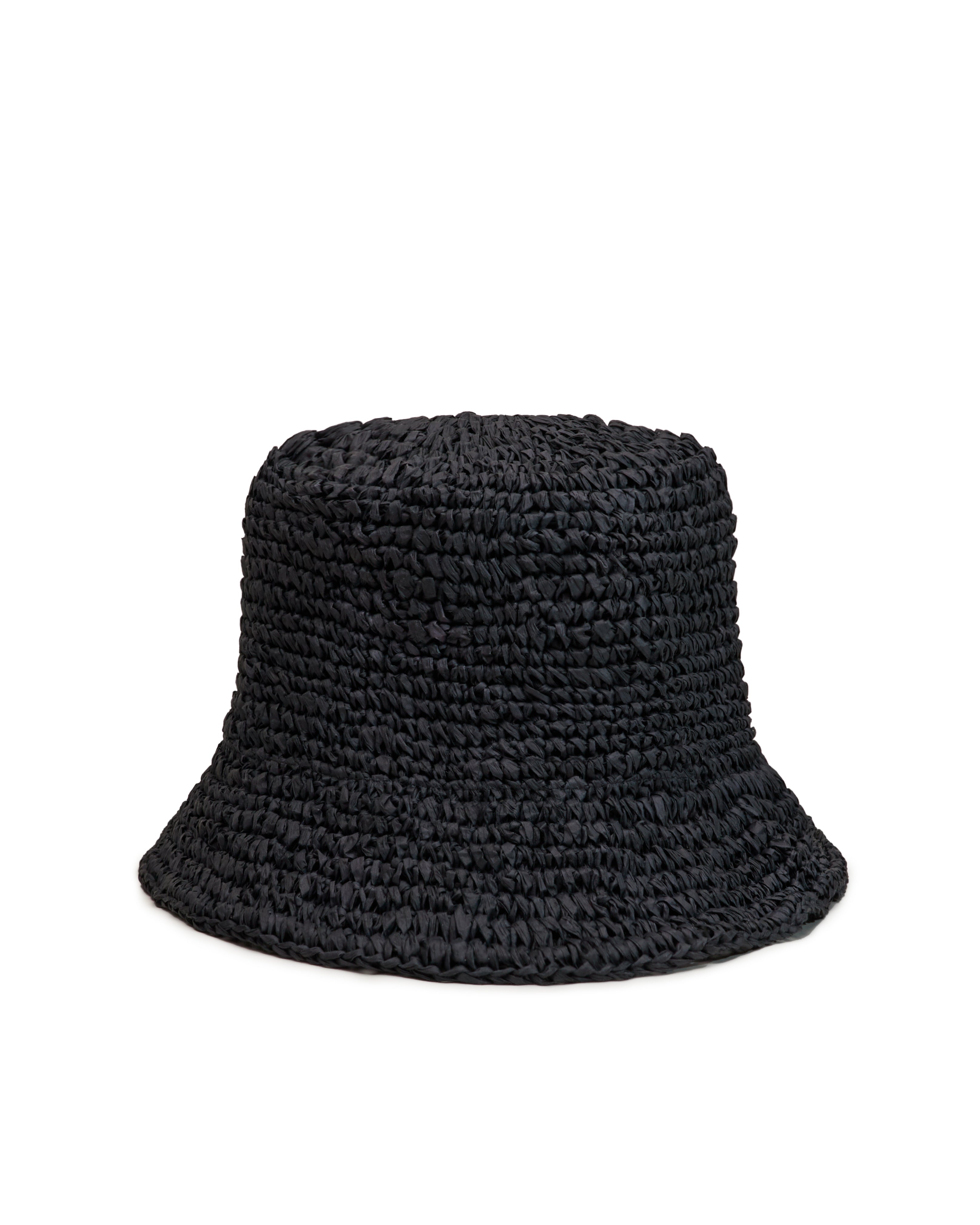 DANDY DEL MAR The Amabile Raffia Hat   Onyx