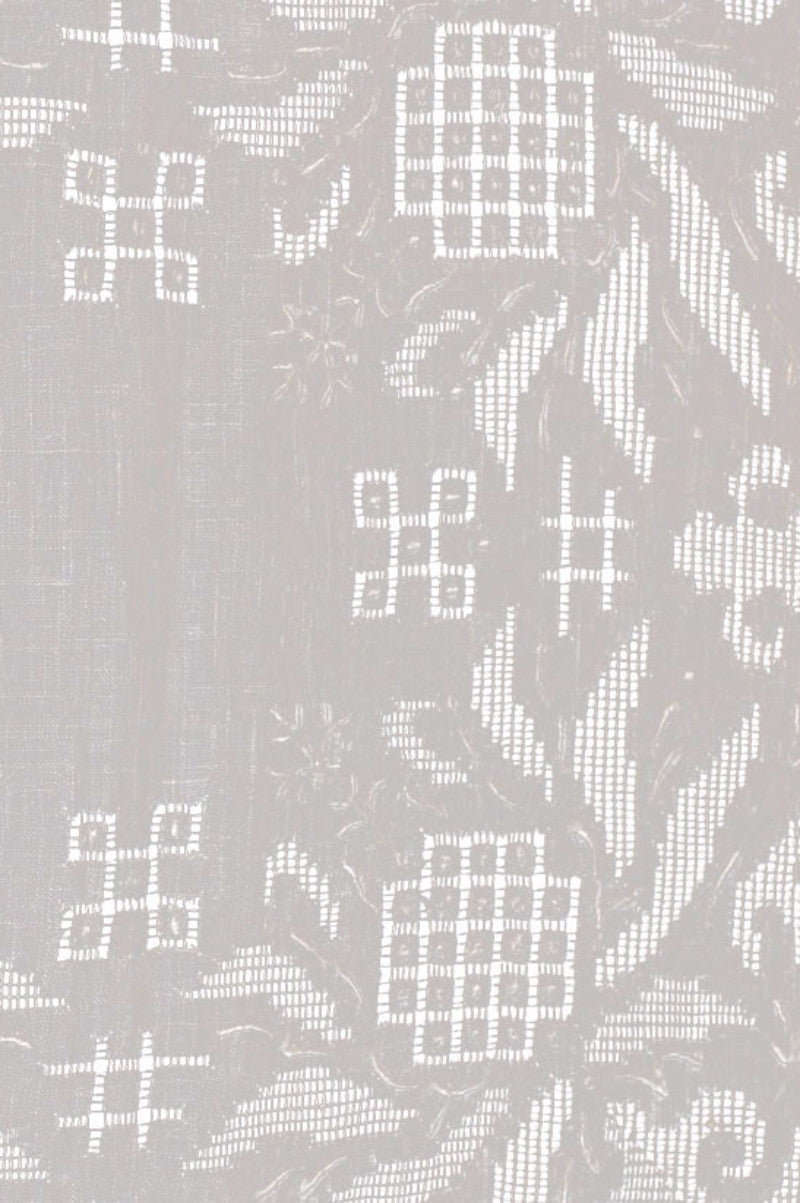 MODIG Vintage Pulled Thread Embroidered Bridal Wedding Handkerchief MINT