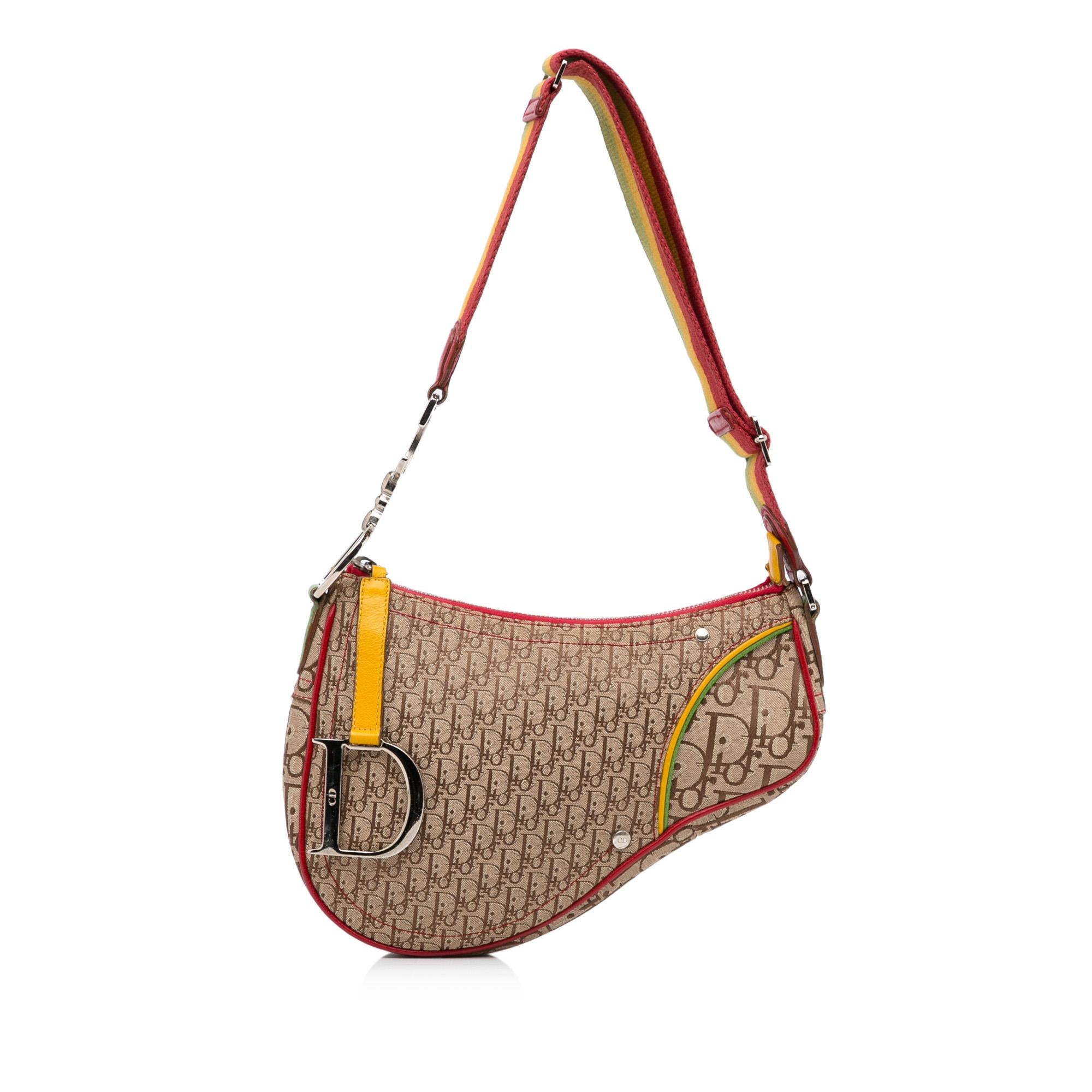 Dior Rasta Saddle Shoulder Bag (SHG FmLTcV)