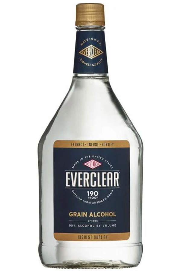 OMGCHEERS Everclear Grain Alcohol 190 Proof 1.75L