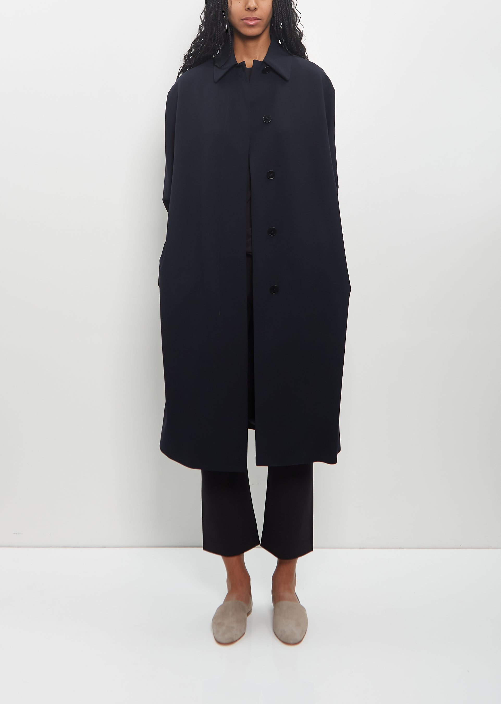 FFORME Light Wool Shatter Overcoat