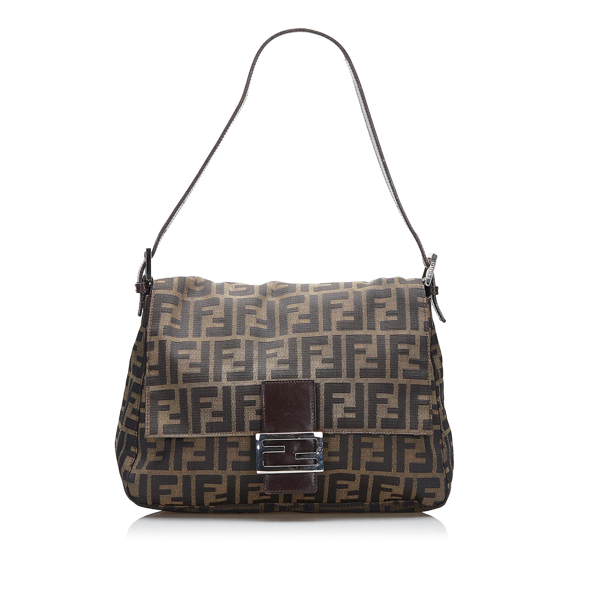 Fendi Zucca Mamma Baguette (SHG JMl4Np)