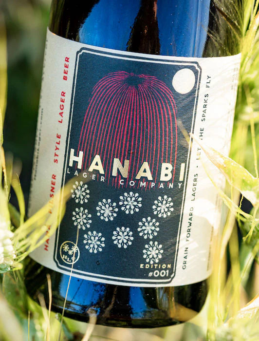 BEAUNE Hanabi Lager Co. Haná Pilsner Style Lager Beer 500mL