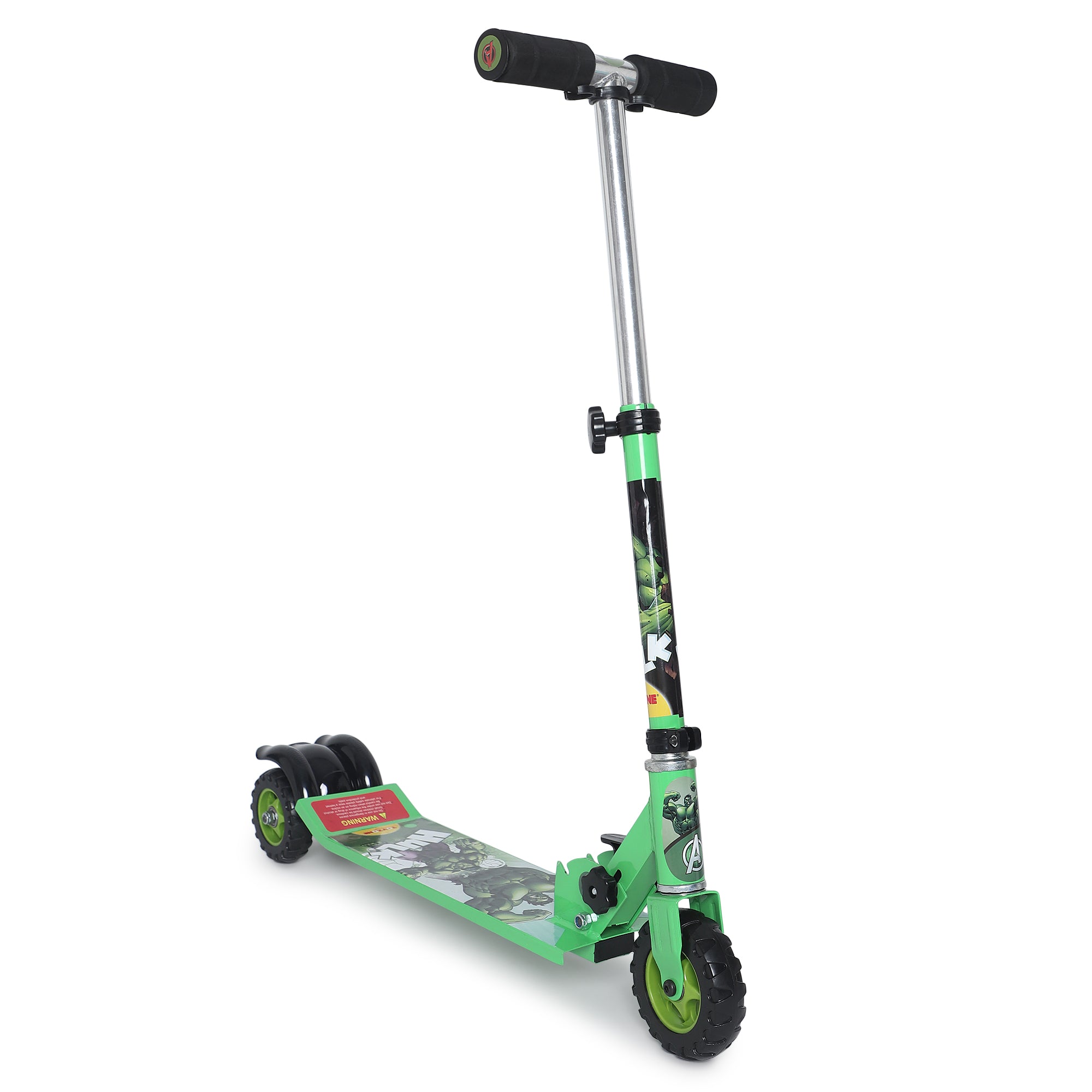 TOYZONE Hulk Scooter Giant   Kids Scooter   Adjustable & Foldable Scooter   Skateboard Scooter   Rear Brake Scooter for kids   Foldable Kids Scooter   For Kids age 5+ years