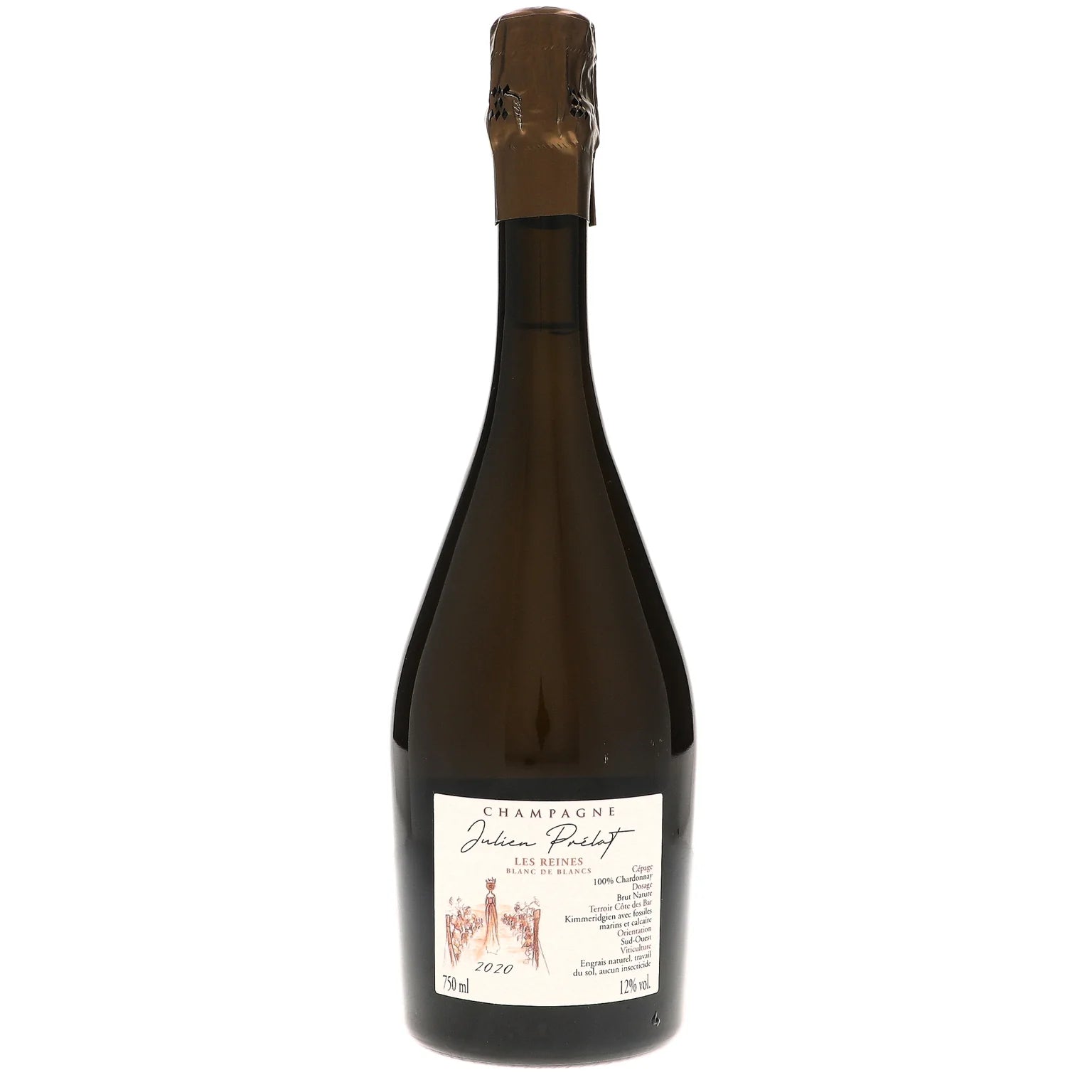 THATCHER'S WINE Julien Prelat Les Reines Brut Nature Vintage 2020 Champagne