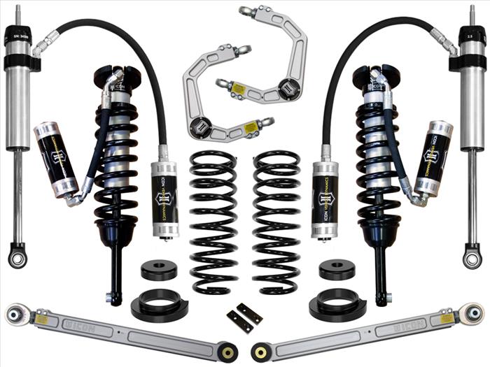 ICON 2003 09 Lexus GX470, 0 3.5" Lift, Stage 5 Suspension System, Billet UCA
