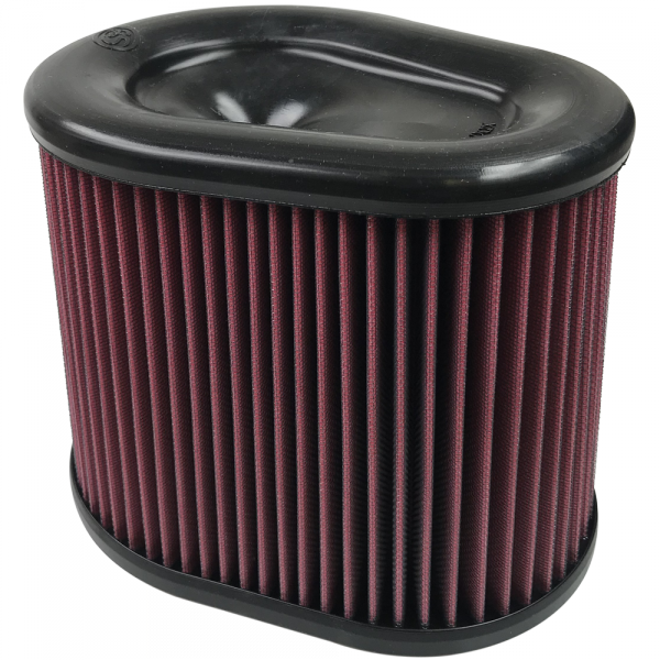 S&B FILTERS Air Filter For Intake Kits 75 5075 1 Oiled Cotton Cleanable Red S&B