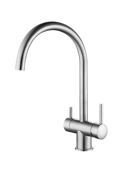 NORTH EAST WATER SOFTENERS Puricom 3 Way Tap Carina   Polish Stainless Steel