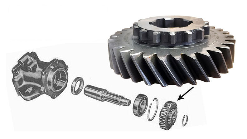 TOMS OFFROAD Dana 20 Transfer Case Adapter Gear