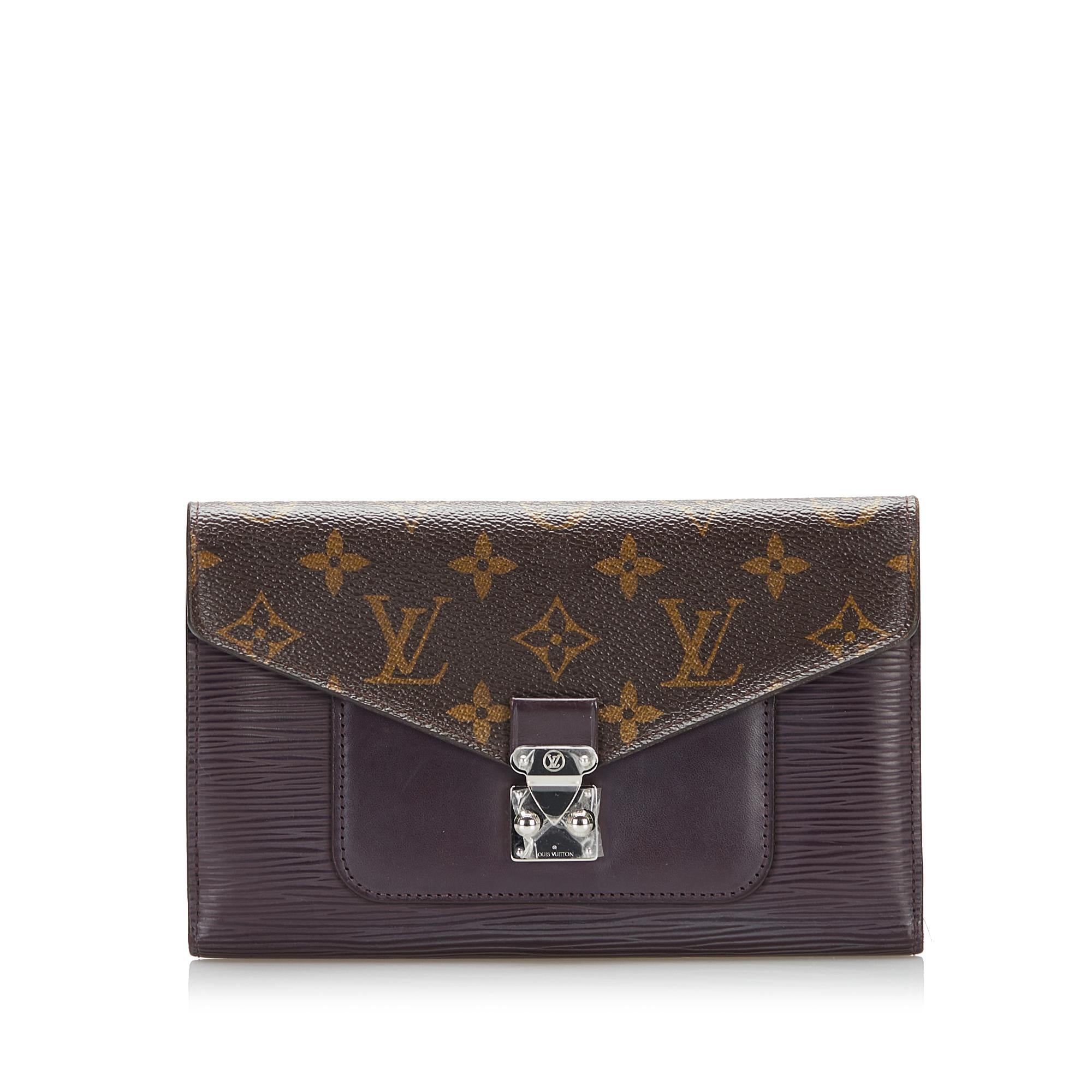 Louis Vuitton Monogram Epi Marie Rose Wallet (SHG 37024)