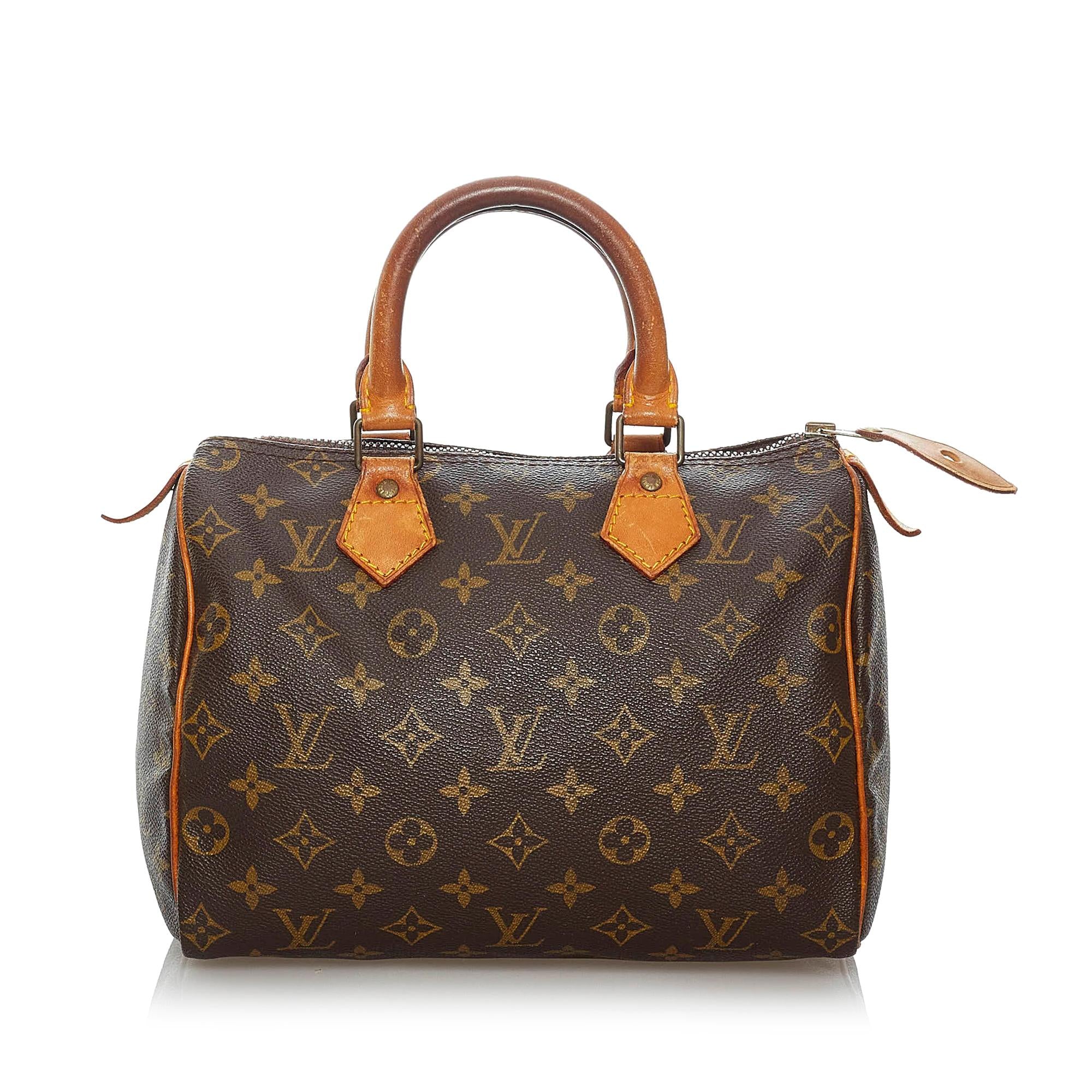 Louis Vuitton Monogram Speedy 25 (SHG 29630)