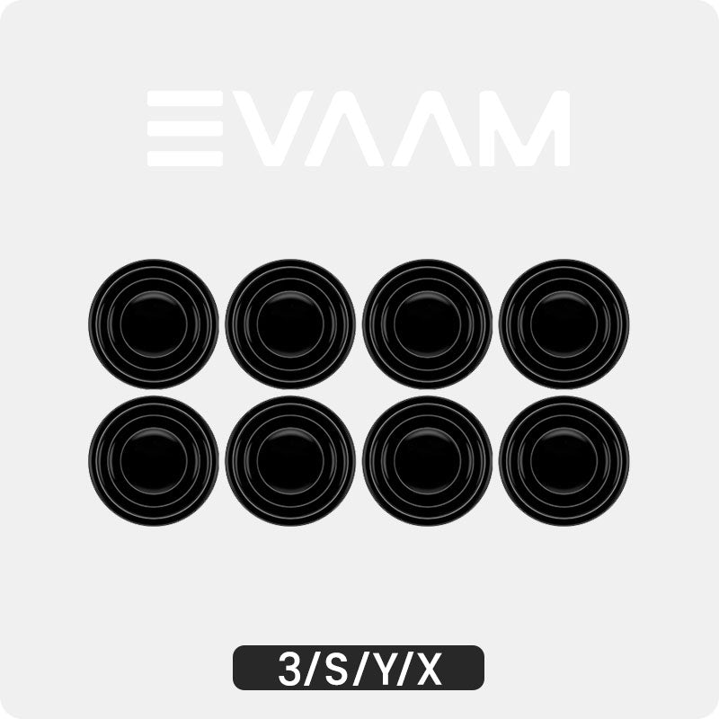 EVAAM® Car Door Shock Absorber Rubber Pad for Tesla Accessories