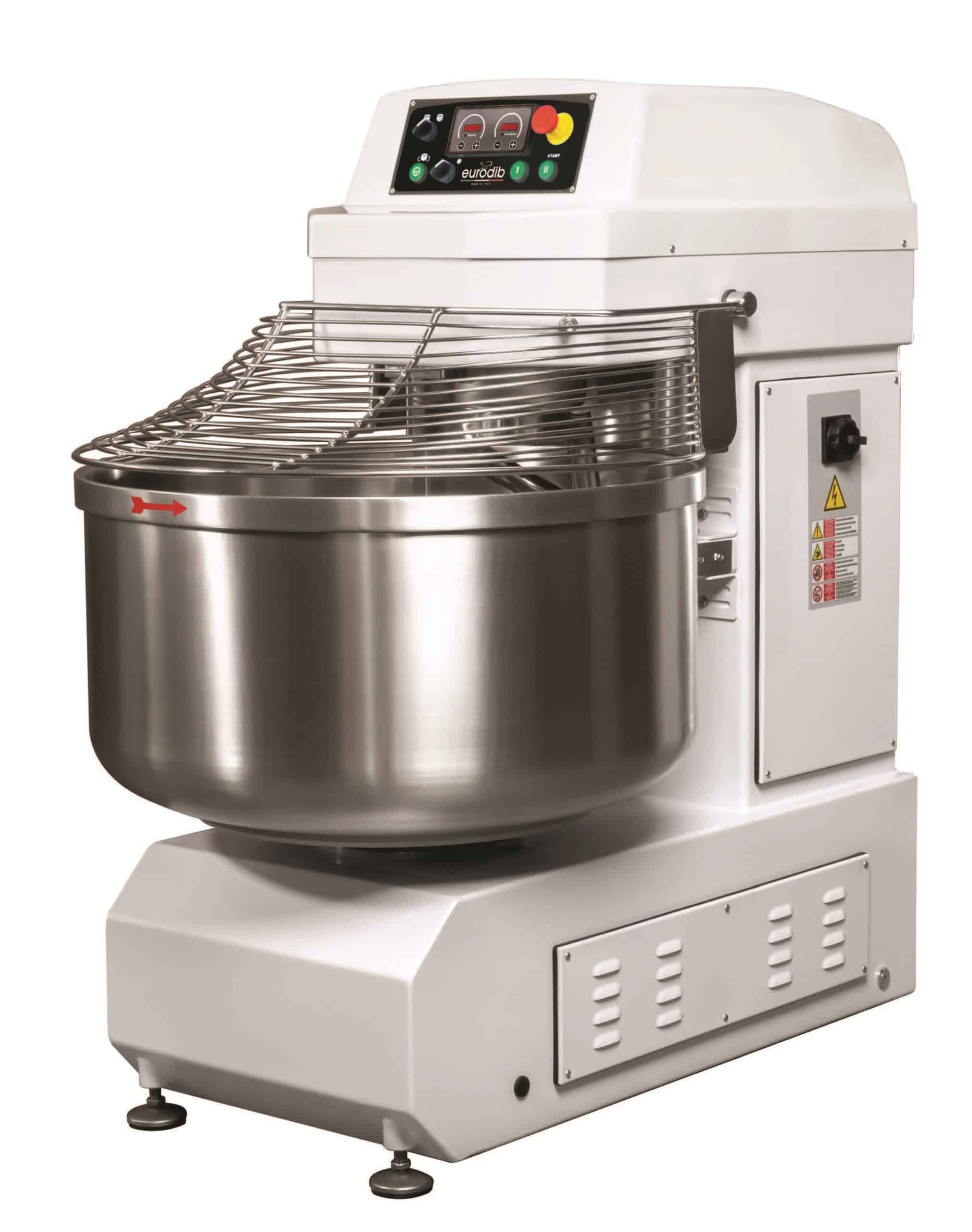 Eurodib MSP60 JET/T 95 Qt. / 132.3 lb. Two Speed Spiral Dough Mixer   208 220V, 3 Phase, 5 1/2 hp