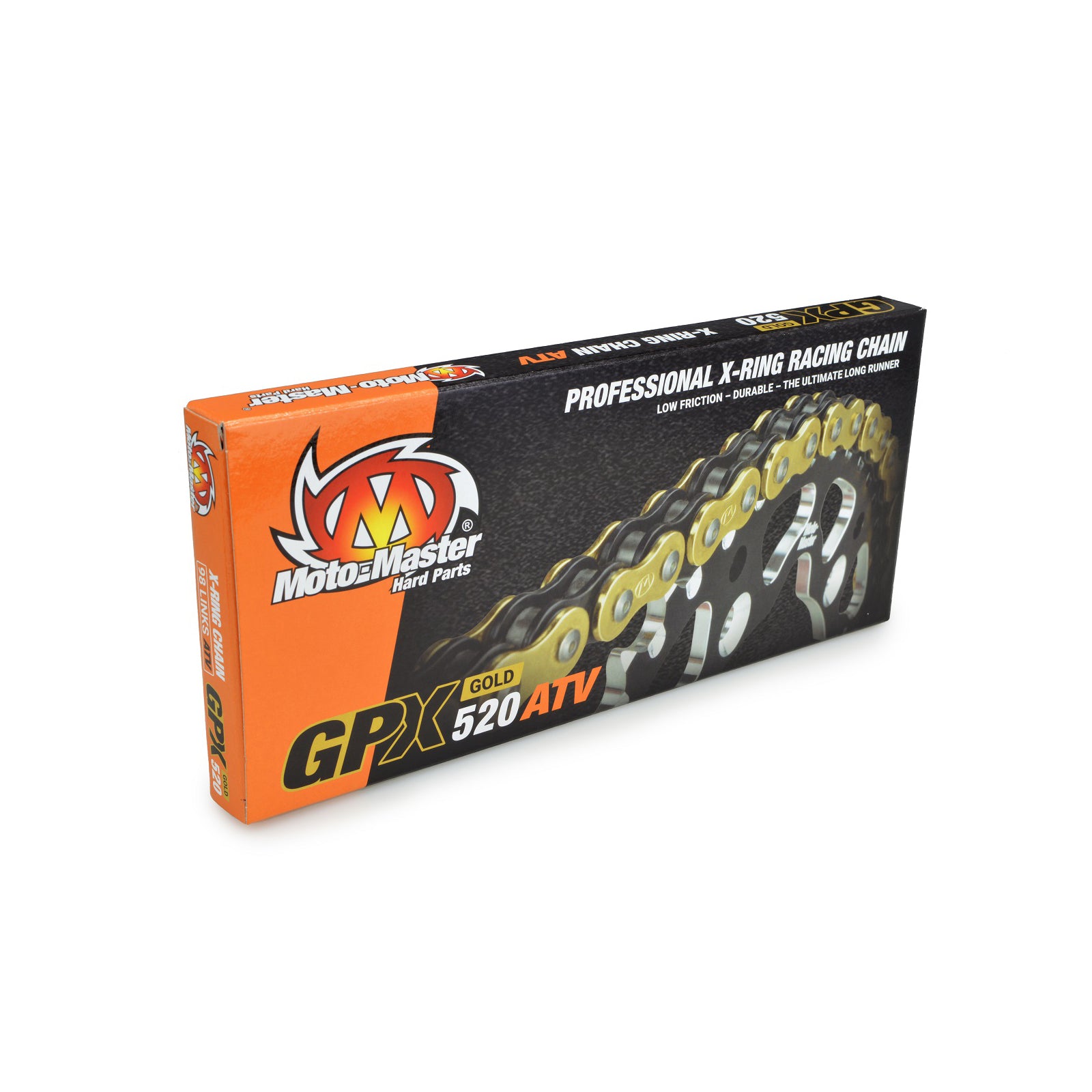 MOTO MASTER Moto Master GPX 520 98 ATV Gold Chain (with Clip)