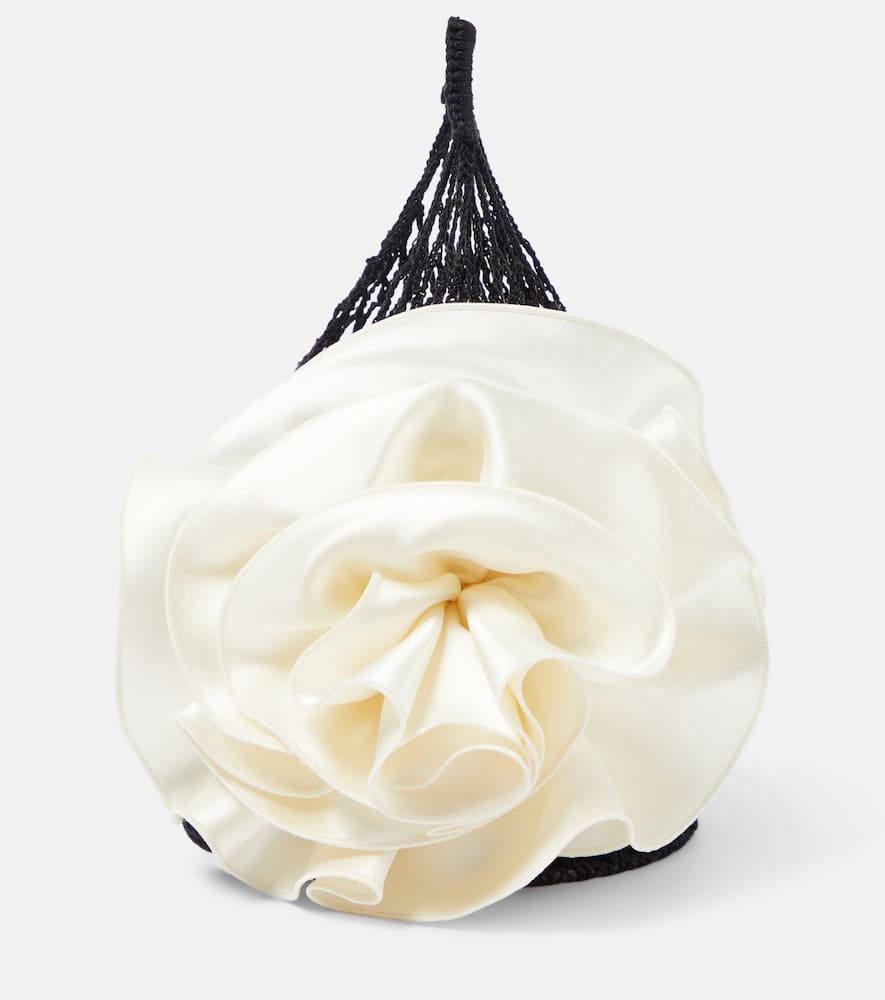 Magda Butrym Devana Small floral appliqu√É¬© shoulder bag