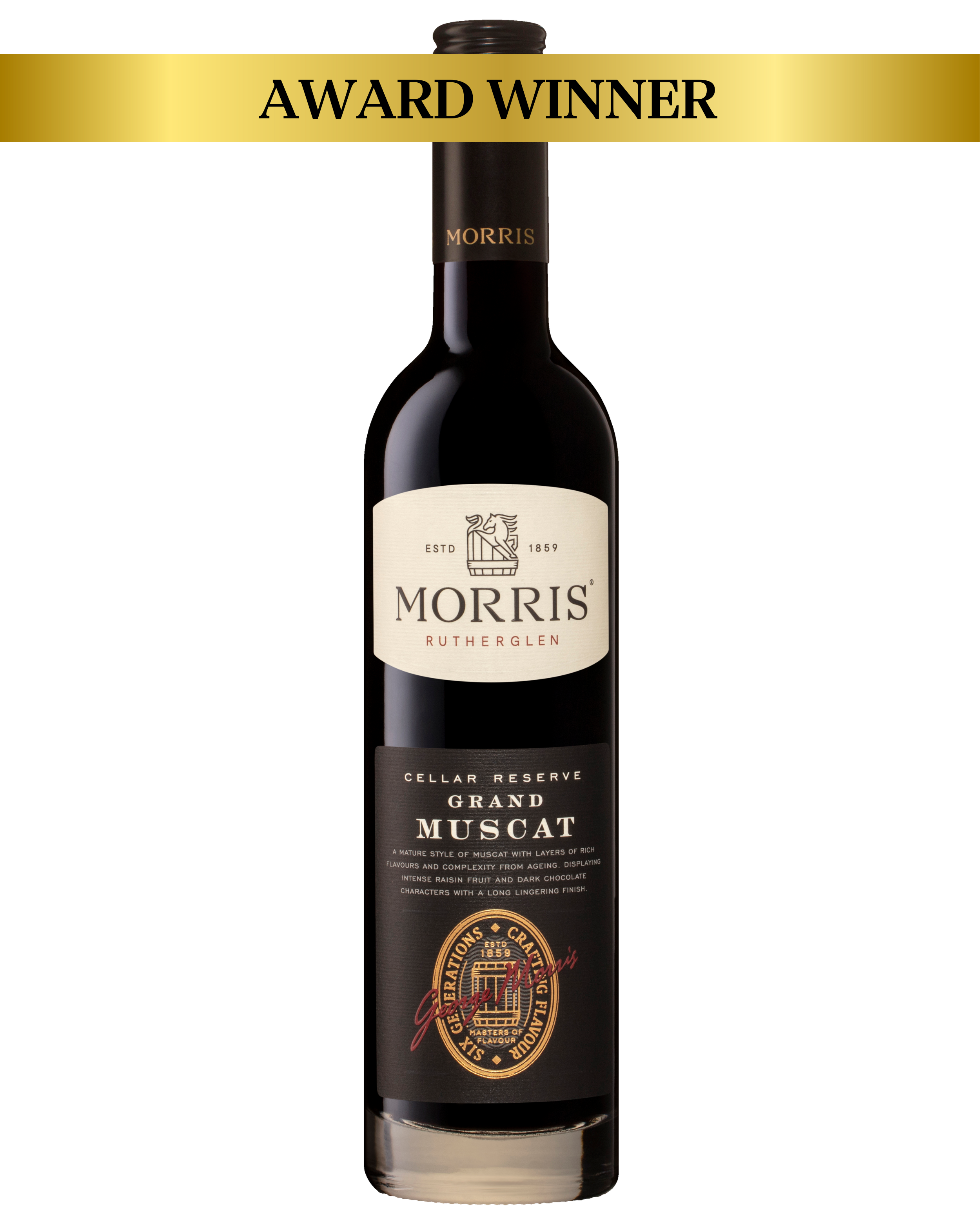 MORRIS OF RUTHERGLEN Morris Cellar Reserve Grand Muscat 500mL