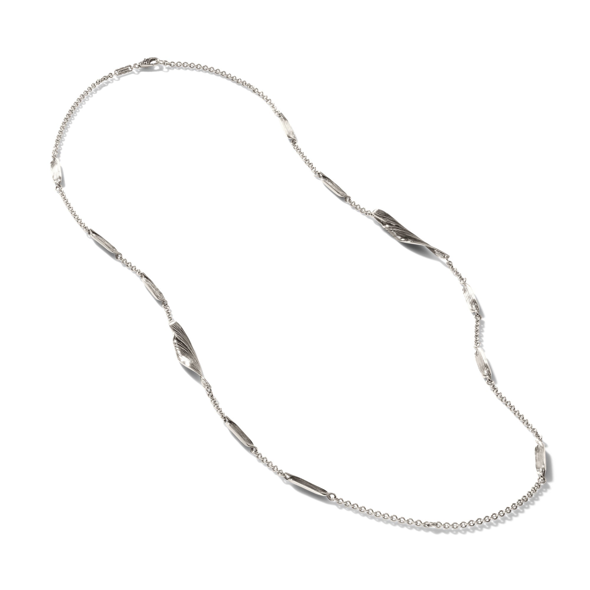 JOHN HARDY Bamboo Woven Sautoir Necklace NB50080