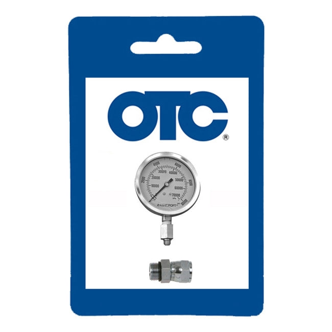 OTC EQUIPMENT TOOLS OTC ZTSE4954 Pressure Gauge with Test Fitting