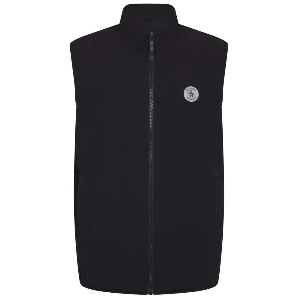 Original Penguin Lightweight Reversible Gilet   Caviar