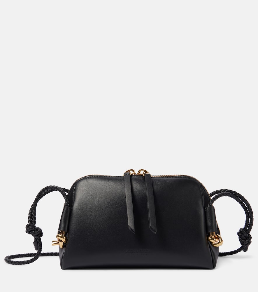 Bottega Veneta Concert Knot Mini leather pouch