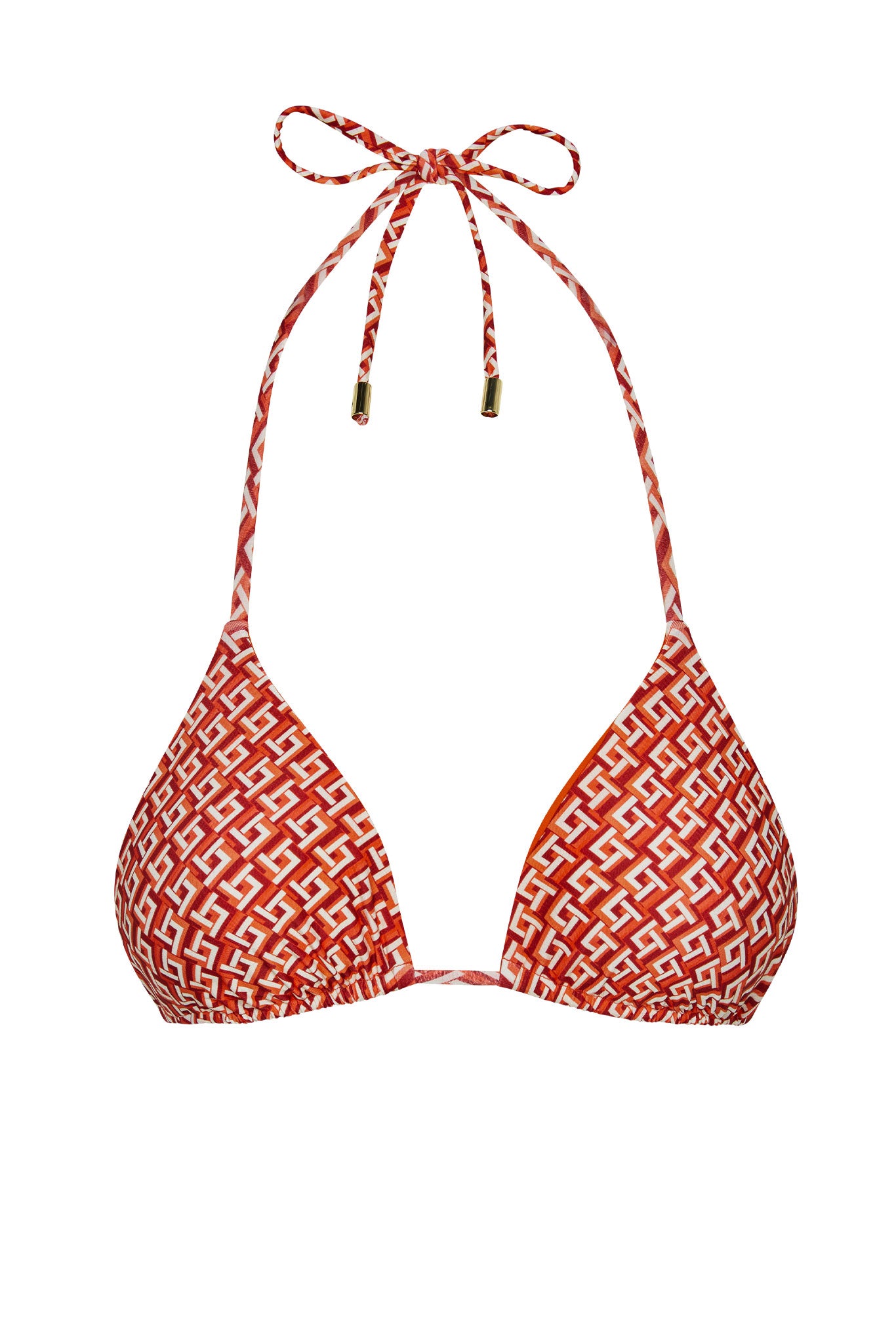 MONDAY SWIMWEAR Palma Top   Lattice Geo