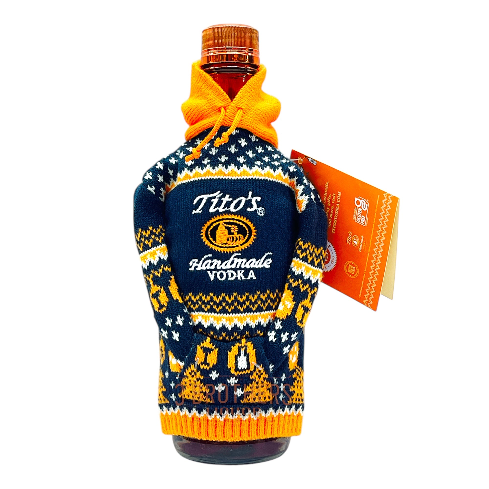 TITO'S Titos Handmade Vodka W/ Holiday Sweater 2025 Edition (375ML)