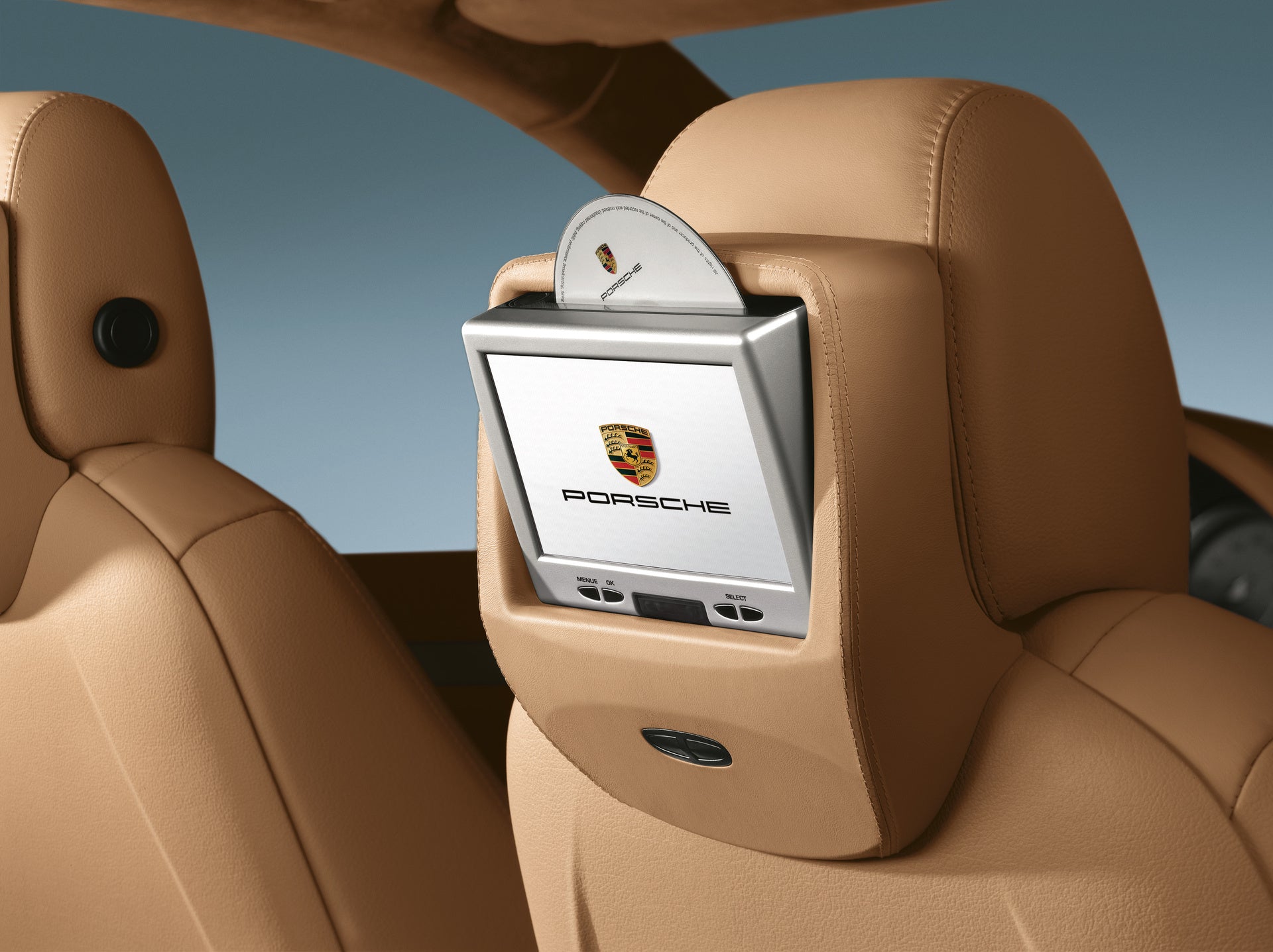 GENUINE PORSCHE Porsche Rear Seat Entertainment Sand Beige   Cayenne 03 10  955 044 902 07 SXN