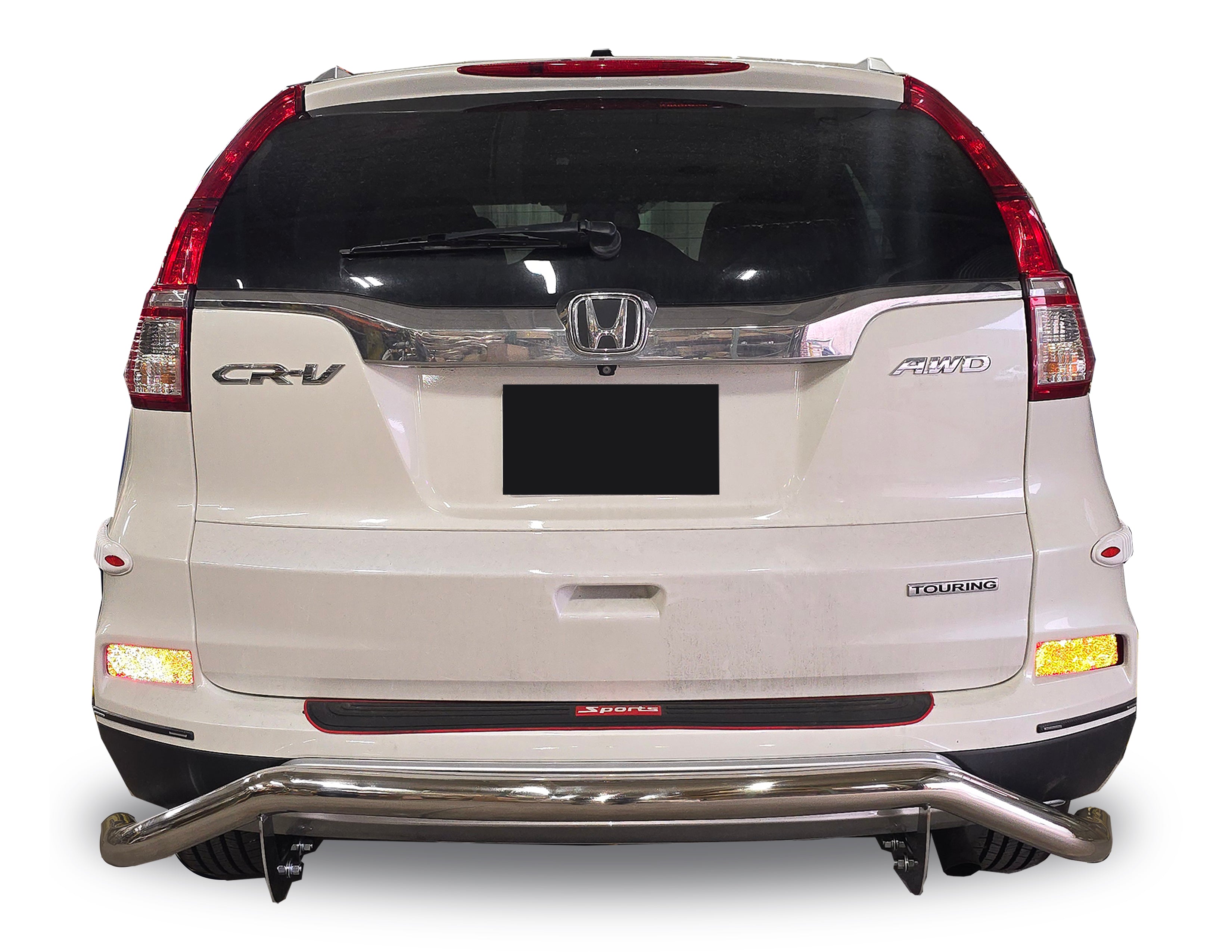 BROADFEET® Rear Single Pipe (RS282) Bumper Guard fits Honda CR V CRV 2012 2016