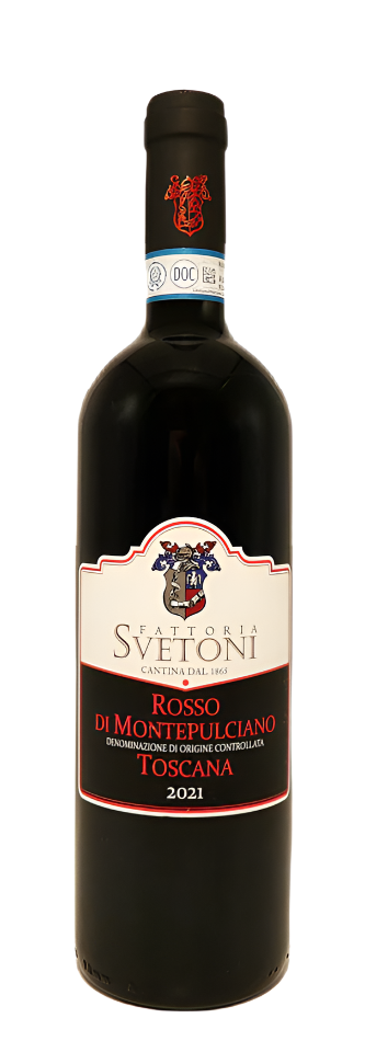 Rosso di Montepulciano, 2021 by Fattoria Svetoni in Tuscany