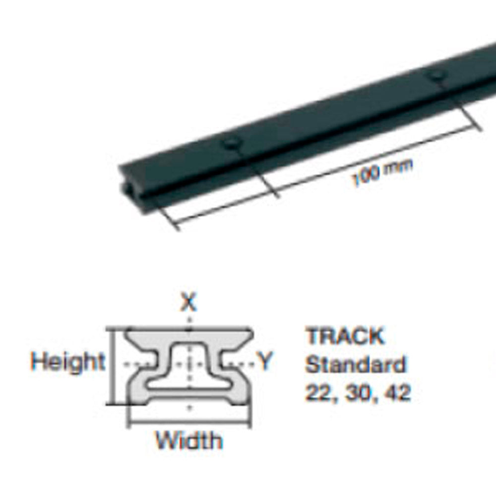 Selden Track System 30 Standard   Length: 6.6 ft (2.0 m)