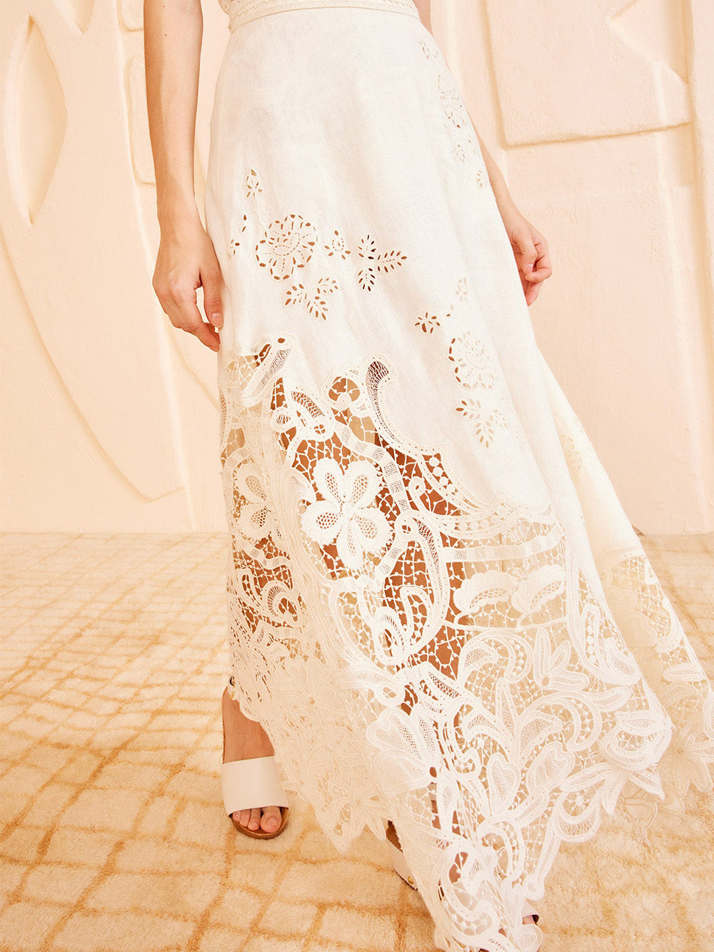 ULLA JOHNSON JUPE RAE PRISTINE