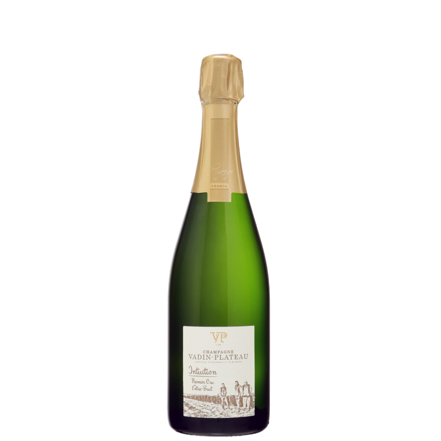 PARIS WINE COMPANY NV Vadin Plateau "Intuition" 1er Cru Extra Brut, Champagne, France   1.5L MAG