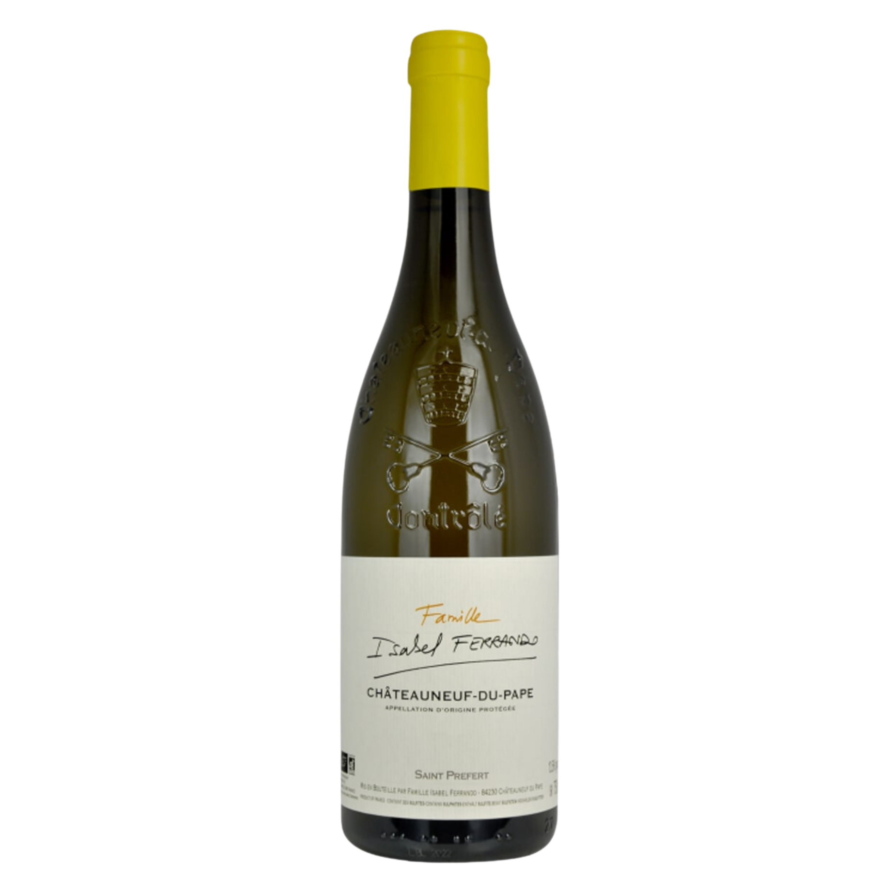 PERRINE'S WINE SHOP 2023 Famille Isabel Ferrando Châteauneuf du Pape Blanc, Rhône Valley, France