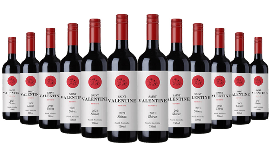 SAINT VALENTINE WINES Saint Valentine South Australia Reserve Shiraz 2021   12 Bottles