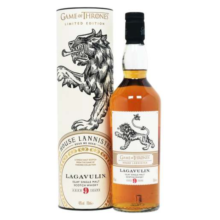 Game Of Thrones Lagavulin House Lannister Scotch Whisky 750ml