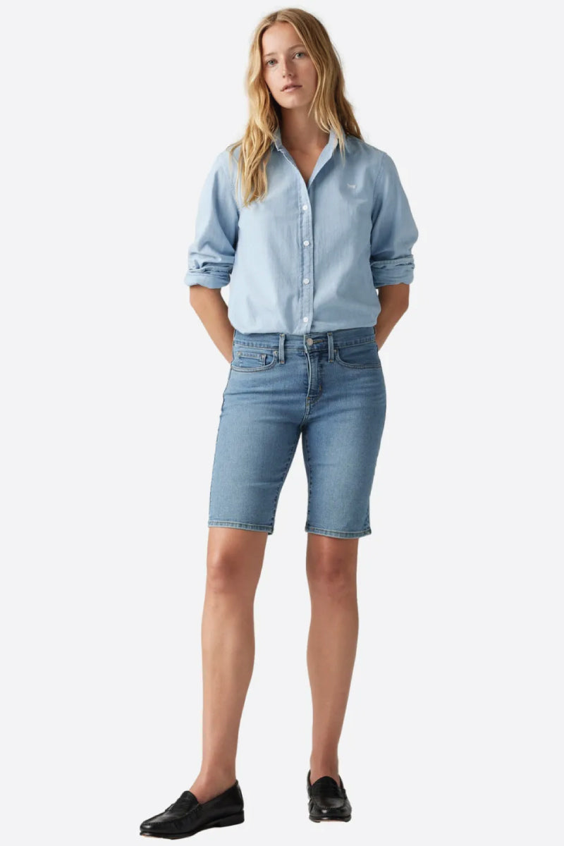 LEVI'S Shaping Bermuda Shorts