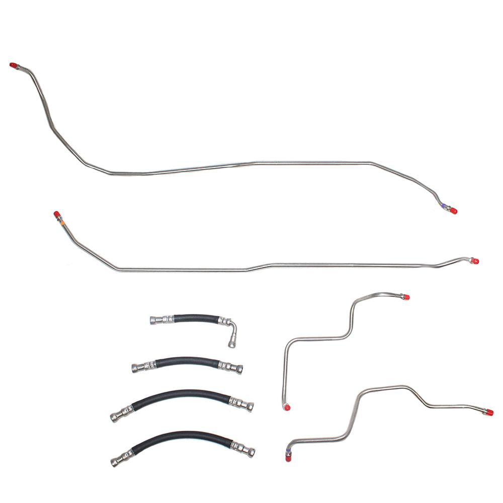FINE LINES TGL0501OM  04 07 Hummer H2 Fuel Line Kit; Steel